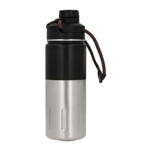 TERMO HIKE NEGRO (T 163 - ACERO INOXIDABLE / PLÁSTICO)