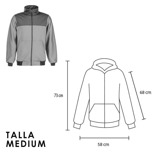 Chamarra Hoodie Medium (CH 004 - poliéster)