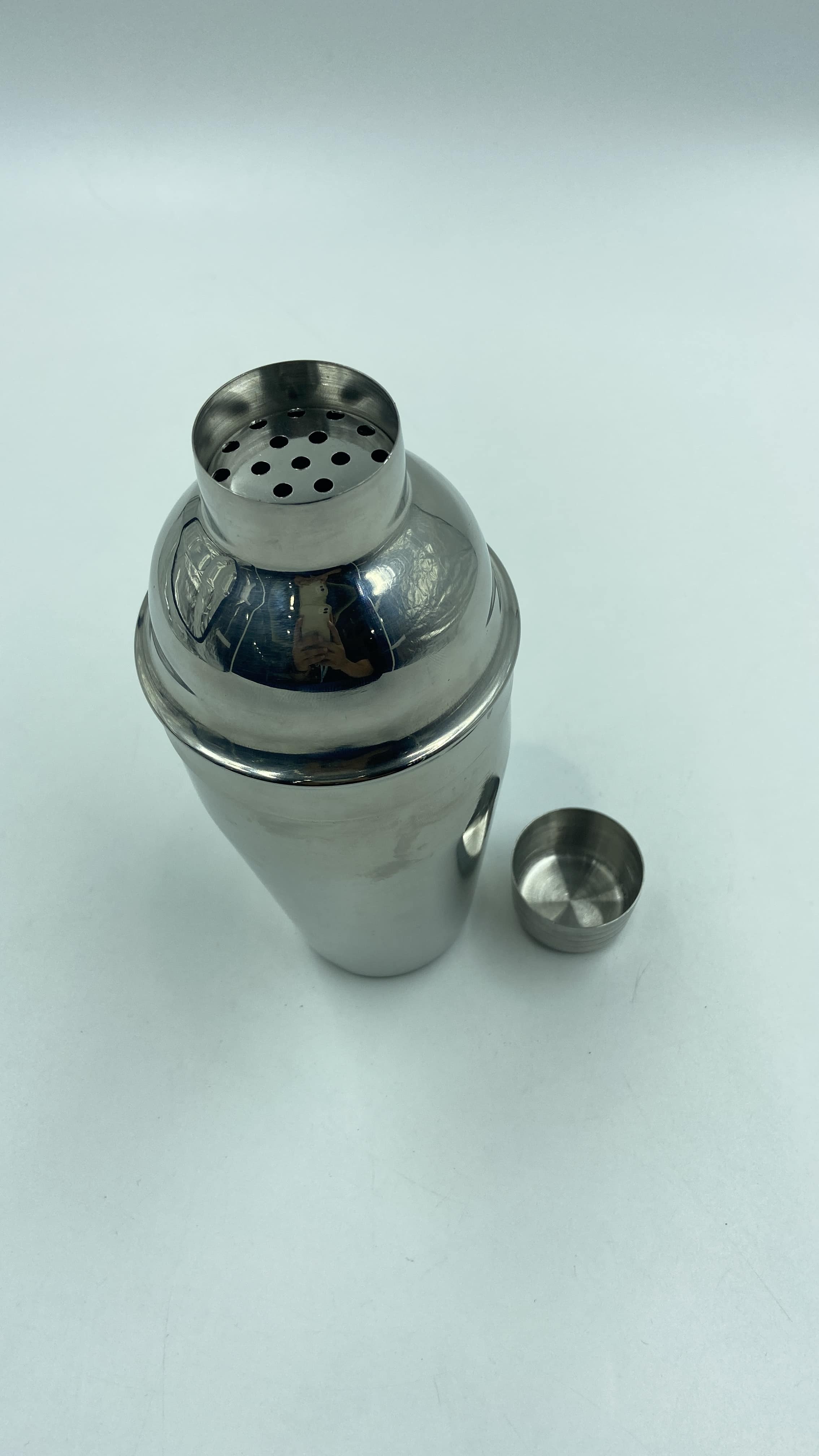 SHAKER CARAJILLO PLATA (HO 051 - ACERO INOXIDABLE)