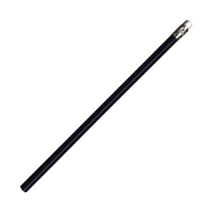 LAPIZ DE MADERA C/ARILLO Y GOMA 1024 NEGRO (Madera)
