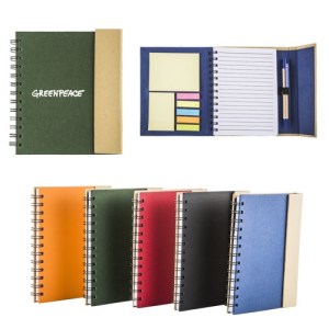 LIBRETA BOWI AMARILLO (LE 011 - CARTÓN)