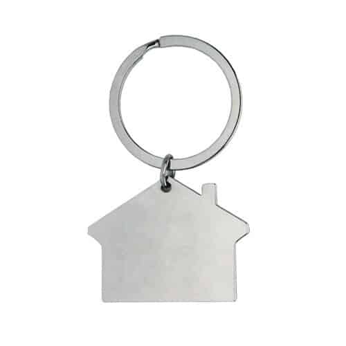 LLAVERO HOUSE PLATA (MK 002 - METAL)