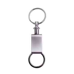 LLAVERO DUO PLATA (MK 005 - METAL)