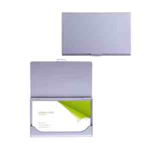 TARJETERO CARD PLATA (O 015 - ALUMINIO)