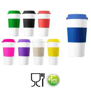 TERMO MUG BEIGE (T 21 - POLIPROPILENO)