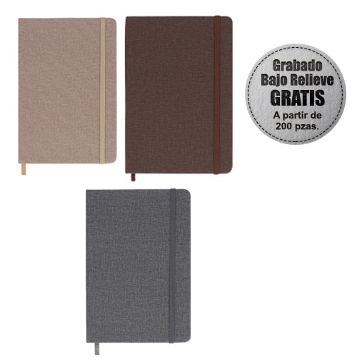 LIBRETA LAMBA GRIS (O 068 - POLIURETANO)