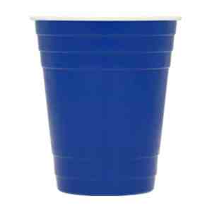 VASO PARTY AZUL (T 167 - POLIPROPILENO)