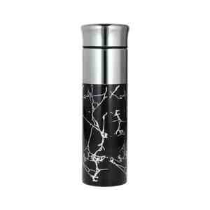 TERMO QATAR NEGRO (T 144 - ACERO INOXIDABLE)