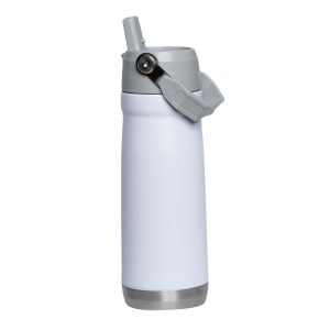 TERMO SILVESTRE BLANCO (T 198 - ACERO INOXIDABLE / PLÁSTICO)