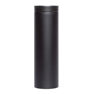 TERMO PUSH NEGRO (T 201 - ACERO INOXIDABLE)