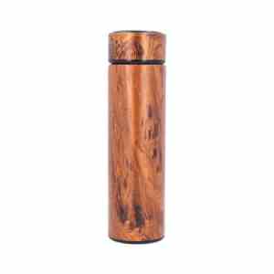 TERMO CEDRO MADERA (T 156 - ACERO INOXIDABLE)