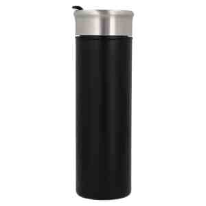 TERMO CADILLAC NEGRO (T 182 - ACERO INOXIDABLE / PLÁSTICO)