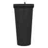 TERMO ENCORE NEGRO (T 187 - ACERO INOXIDABLE / RUBBER)