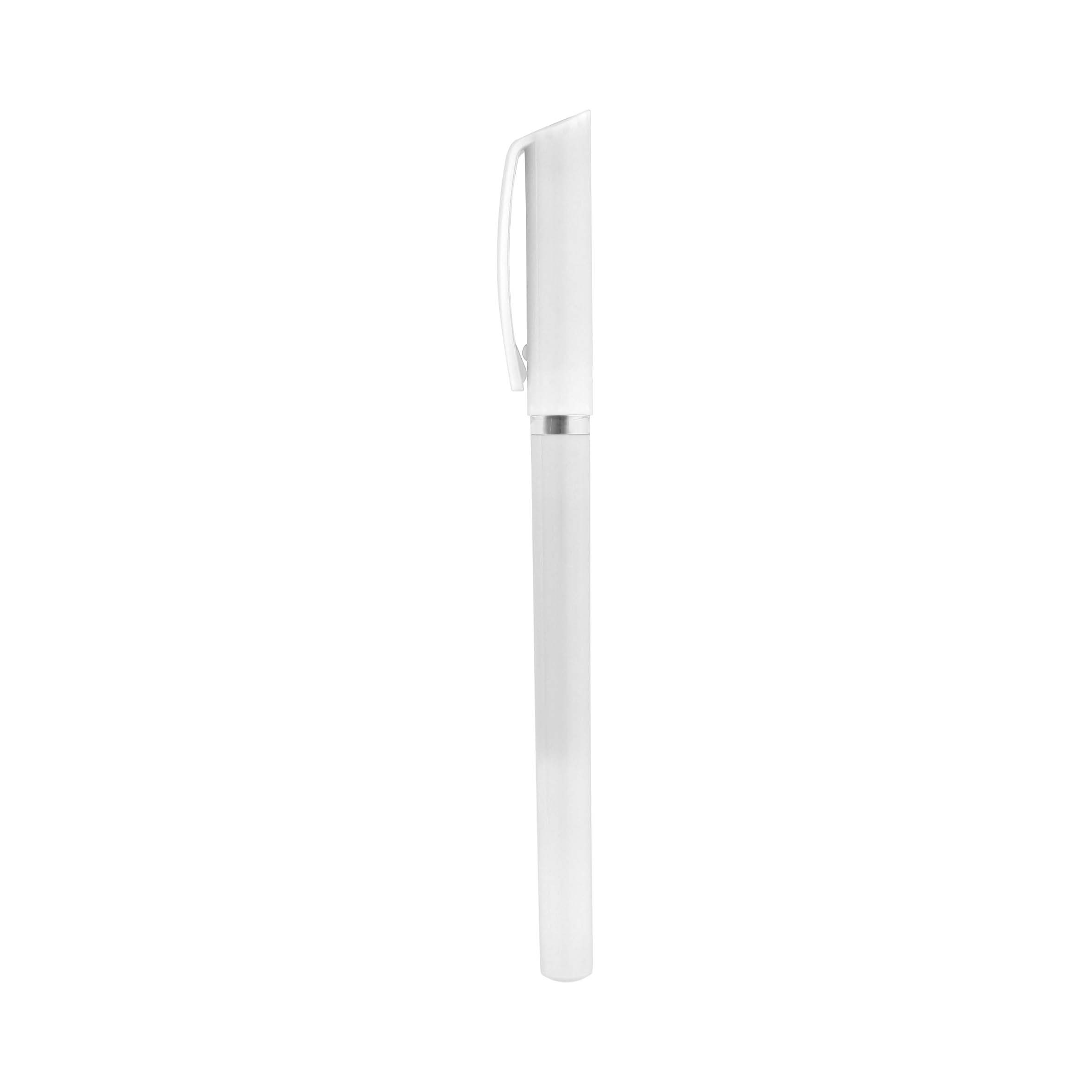 BOLÍGRAFO GIZA BLANCO (GL 21006 - PLÁSTICO)