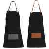 DELANTAL CUCINE NEGRO/GRIS (HO 083 - LONETA)