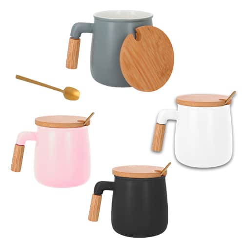 TAZA BRULE BLANCO (HO 088 - BAMBÚ / CERÁMICA)