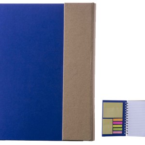 LIBRETA ECOLOGICA MINNA A2100 AZUL (Cartón)