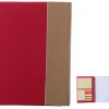 LIBRETA ECOLOGICA MINNA A2100 ROJO (Cartón)