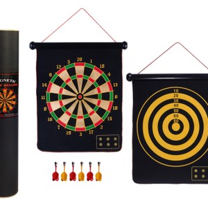 JUEGO DE DARDOS MONTECARLO A2102 NEGRO (Poliéster)