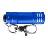 LLAVERO CON LINTERNA LEONARDO A2121 AZUL (Aluminio)