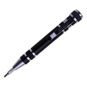 DESARMADOR TIPO PLUMA BARREL A2138 NEGRO (Aluminio)
