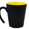 TARRO CONICO 12 OZ. MATE MALBEC A2153 AMARILLO (Cerámica)