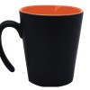 TARRO CONICO 12 OZ. MATE MALBEC A2153 NARANJA (Cerámica)