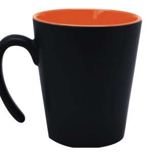 TARRO CONICO 12 OZ. MATE MALBEC A2153 NARANJA (Cerámica)