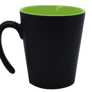 TARRO CONICO 12 OZ. MATE MALBEC A2153 VERDE CLARO (Cerámica)