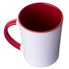 Taza Conica Bicolor 14 oz Bicolor Arles A2154 Rojo (Ceramica / A2154.04 / articulos promocionales)
