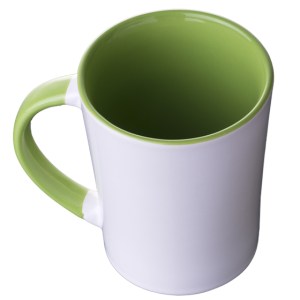 TARRO CONICO BICOLOR ARLES A2154 VERDE CLARO (Cerámica)