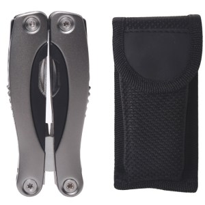PINZAS PLEGABLES MULTIFUNCION MAGNO A2188 GRIS (Acero Inoxidable / Aluminio)