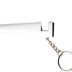 LLAVERO PARA CELULAR TUBIE A2207 BLANCO (Plástico / Metal)