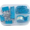 SET DE PAPELERIA TRIM A2221 AZUL CLARO (Plástico PP)