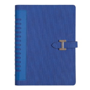 ORGANIZADOR 100 HOJAS RAYADAS EVERNOTE A2224 AZUL (Curpiel Texturizado)