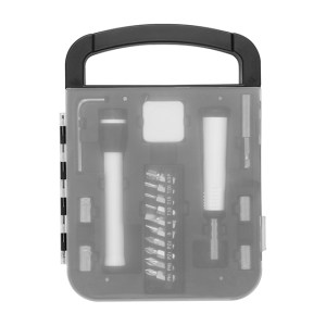 KIT DE HERRAMIENTAS MIKEL A2235 NEGRO (Metal / Plástico)