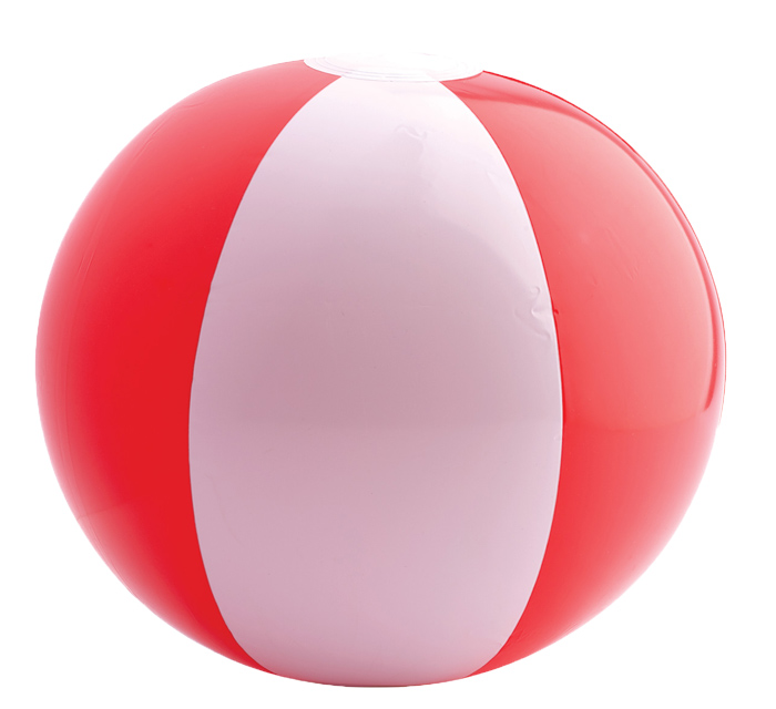 Pelota para Playa Playtime A2242 Rojo (Plastico pvc / A2242.31 / articulos promocionales)