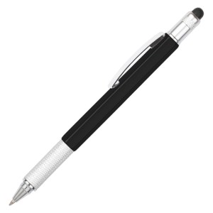 BOLIGRAFO PLASTICO HEXA A2252 NEGRO (Plástico)