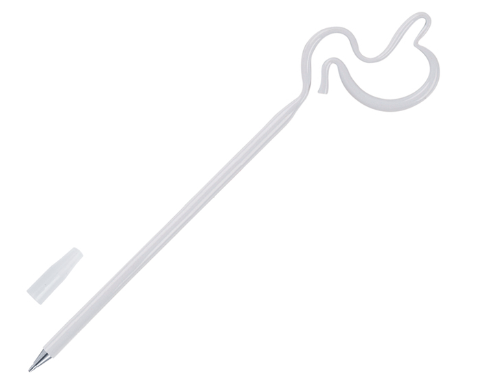 BOLIGRAFO PLASTICO STOMACH A2276 BLANCO (Plástico)