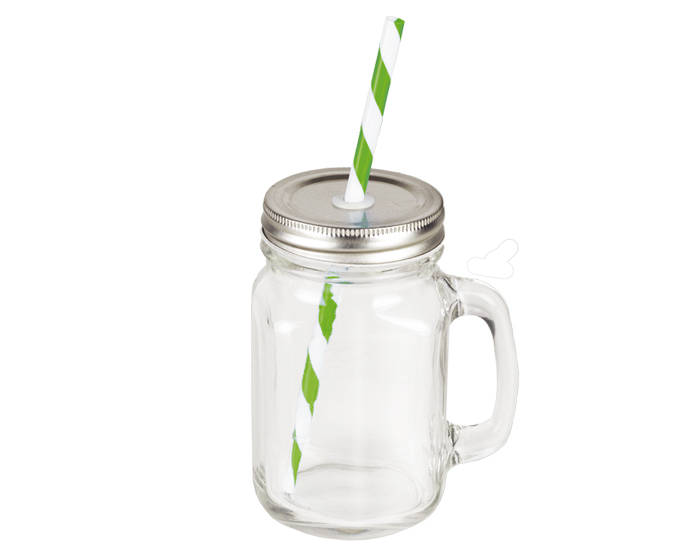 Vaso de Vidrio 450ml Fizz A2281 Verde Claro (Vidrio / aluminio)