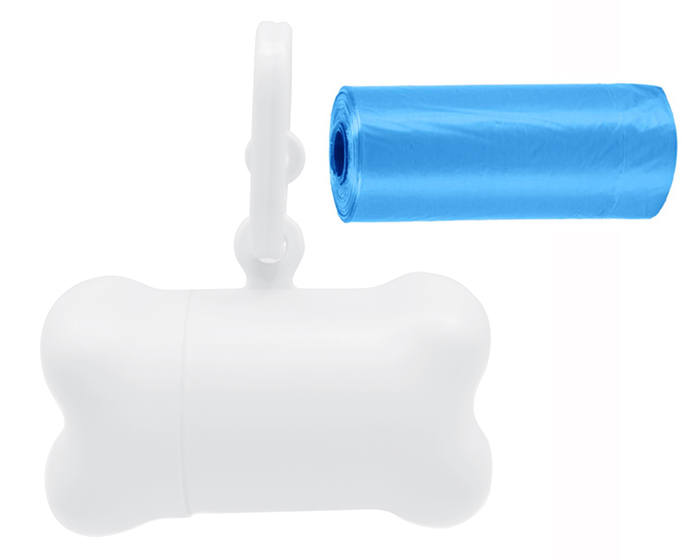 Contenedor 20 Bolsas Plasticas Timmy A2295 Blanco (Plastico / A2295.01 / articulos promocionales)