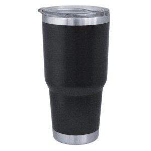 TERMO DOBLE PARED ACERO PARA AUTO DENZEL A2319 NEGRO (Acero inoxidable 304)