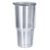 TERMO DOBLE PARED ACERO PARA AUTO DENZEL A2319 PLATA (Acero inoxidable 304)