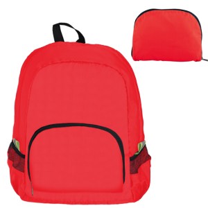NOVEDOSA MOCHILA DENVER A2327 ROJO (Poliéster 210D)