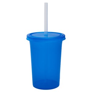 VASO DE PLÁSTICO OLAS A2341 AZUL (Plástico PP)