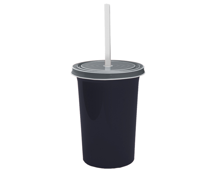 Vaso de Plástico Olas A2341 Negro (Plástico pp)