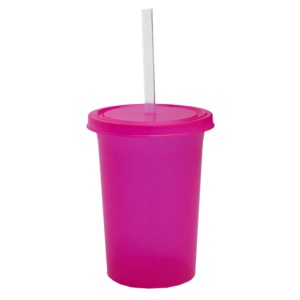 VASO DE PLÁSTICO OLAS A2341 ROSA (Plástico PP)
