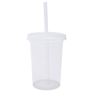 VASO DE PLÁSTICO OLAS A2341 TRANSPARENTE (Plástico PP)