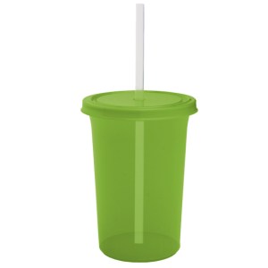 VASO DE PLÁSTICO OLAS A2341 VERDE CLARO (Plástico PP)