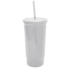 VASO DE PLÁSTICO BACHELOR A2342 BLANCO (Plástico PP)